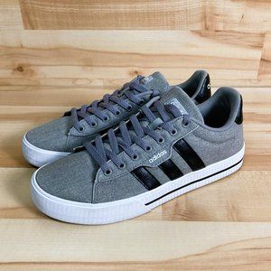 Adidas Daily 3.0 Gray Grey White Shoe Sneaker - Men's Size 8